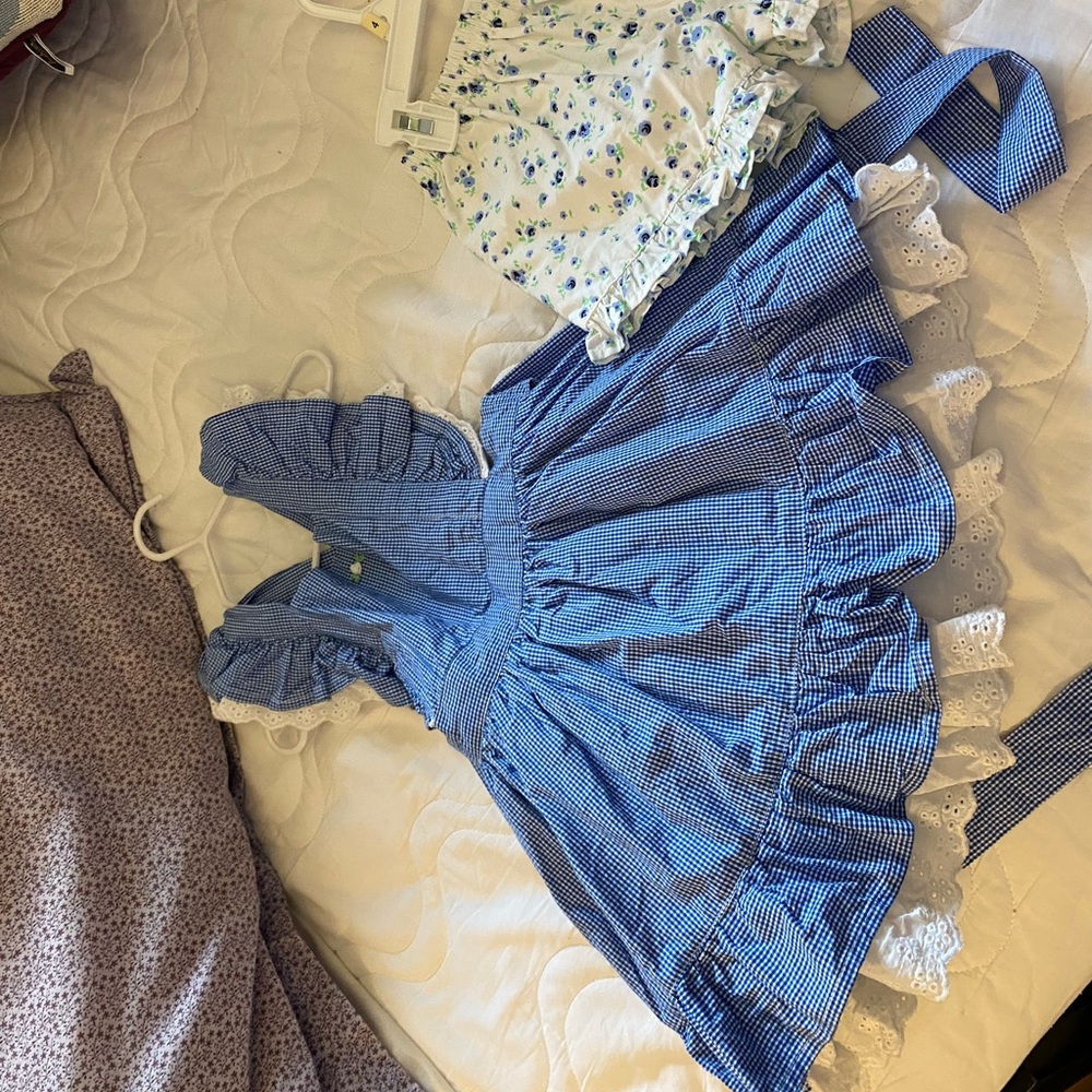 WDW blue check Naomi